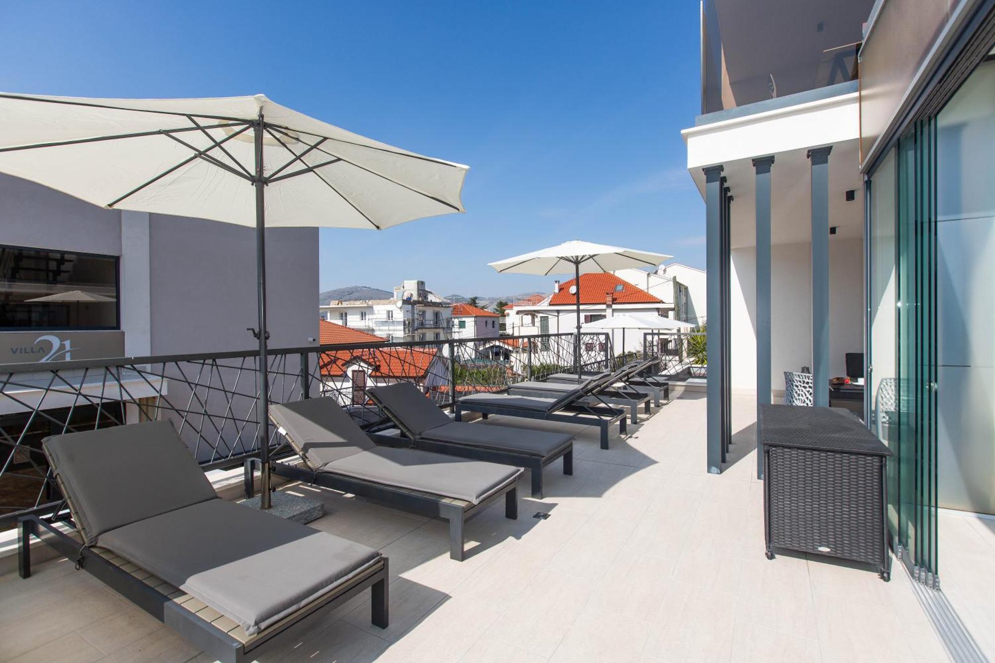 Villa 23 B Heated Pool Trogir Exterior foto