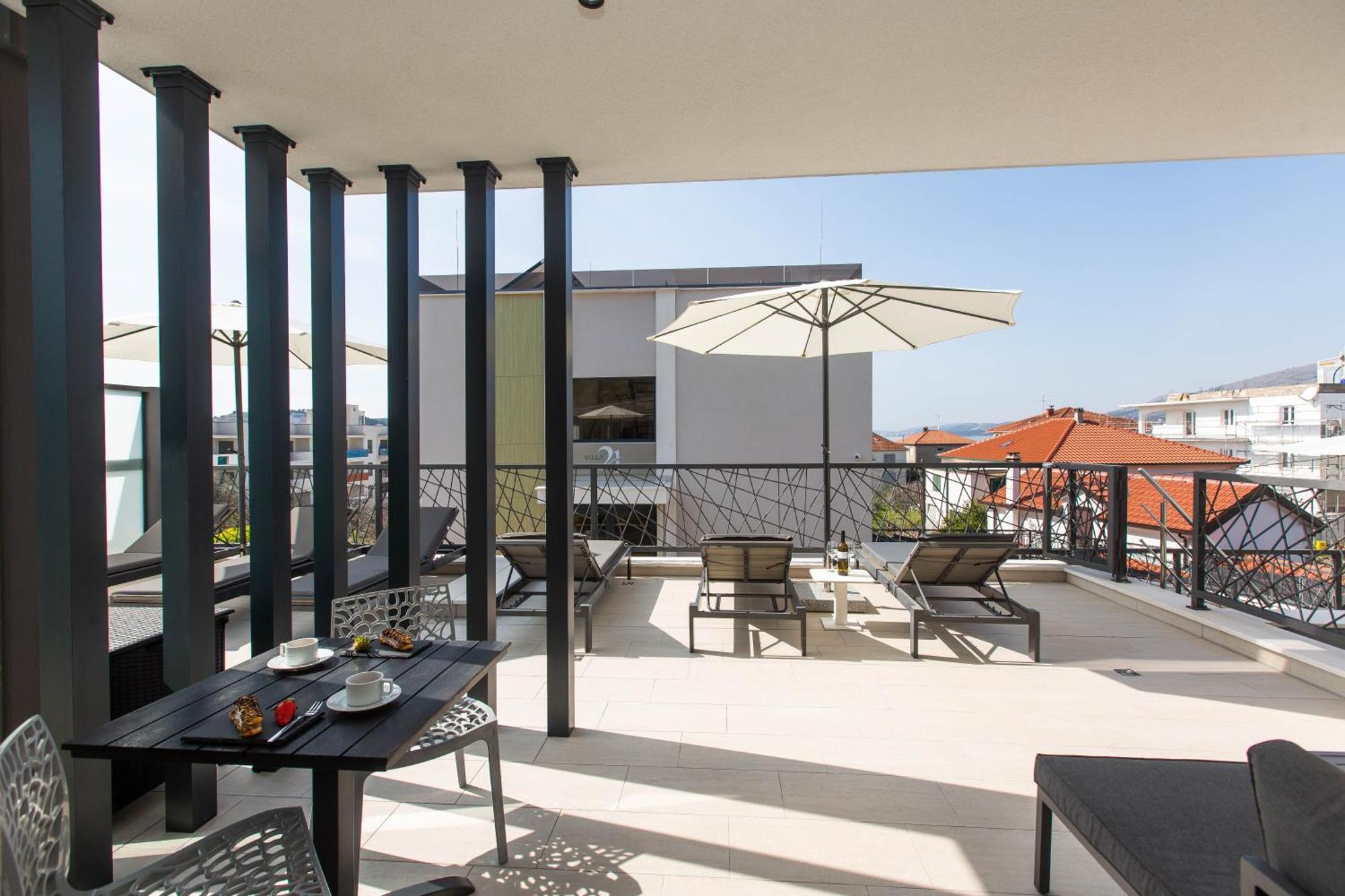 Villa 23 B Heated Pool Trogir Exterior foto
