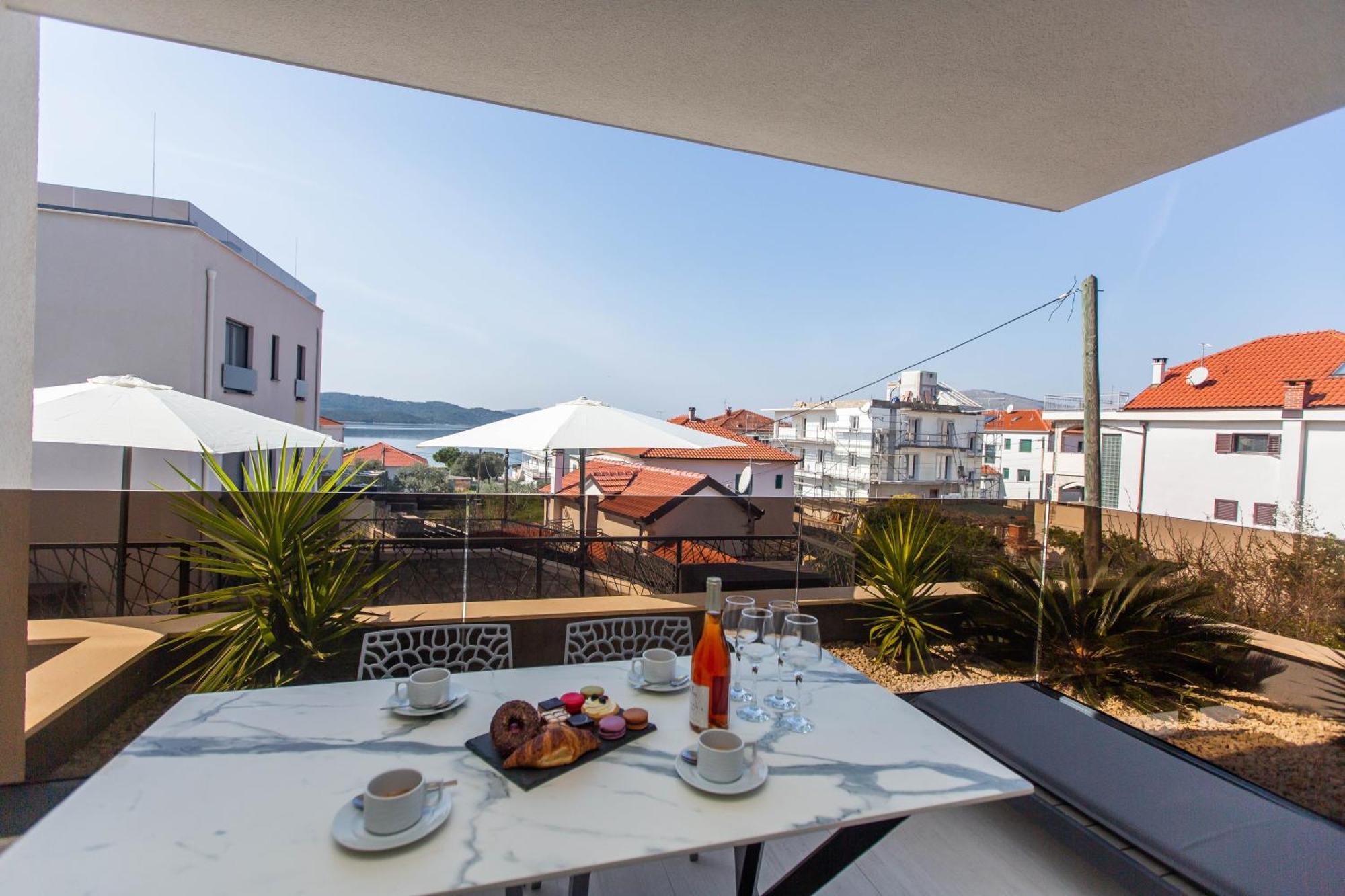 Villa 23 B Heated Pool Trogir Exterior foto